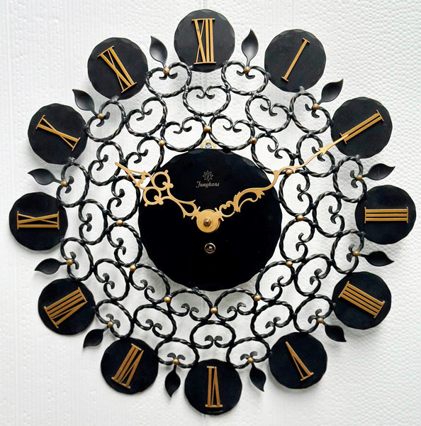 Vintage Starburst Junghans German Wall Clock | eXibit collection