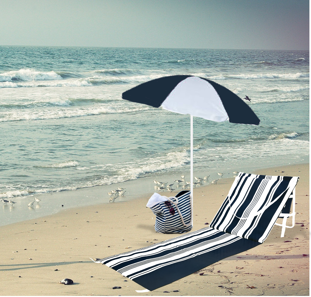 Foldaway Beach Lounge | eXibit collection