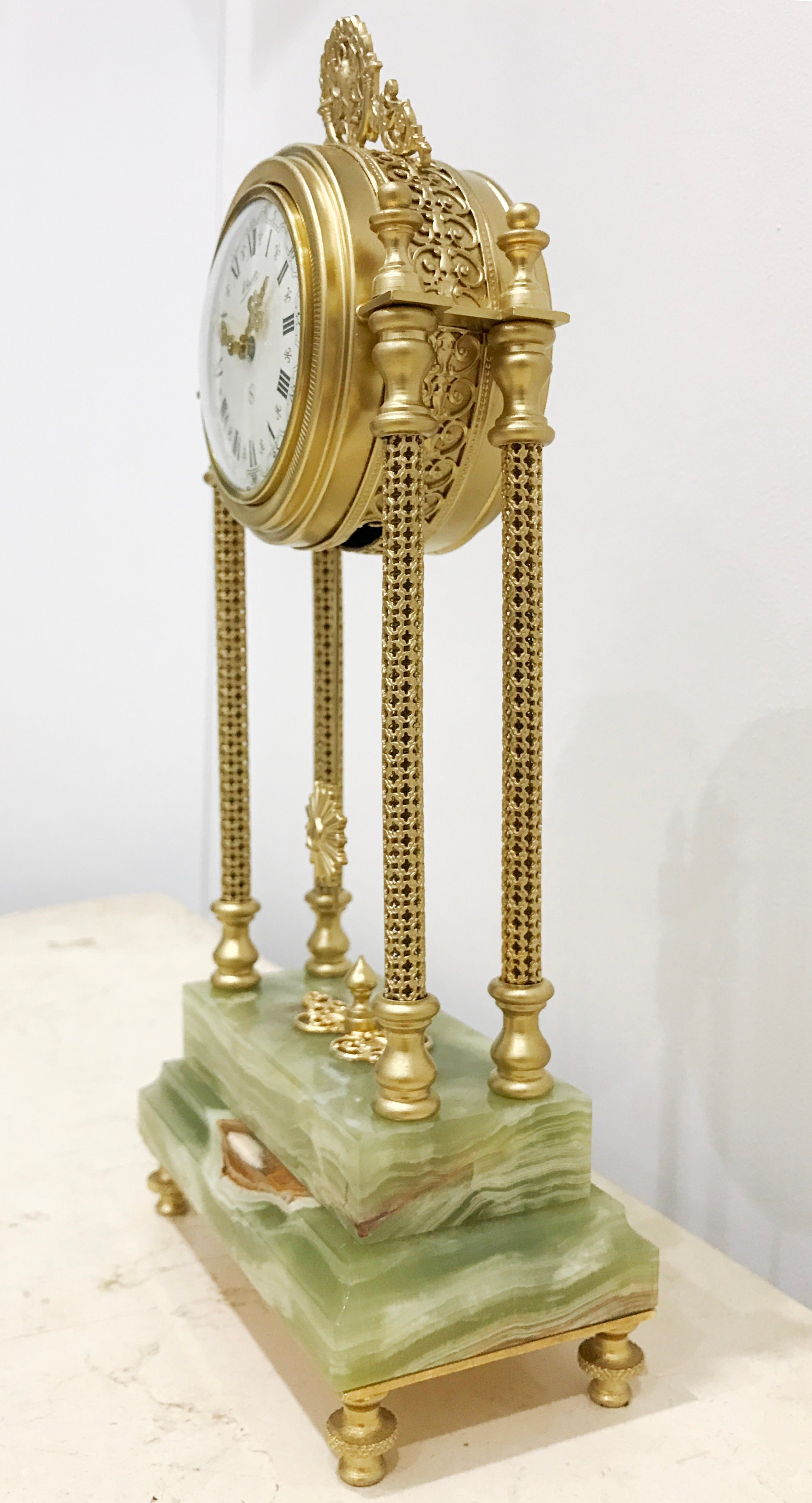 Original Ornate German Mantel Clock | eXibit collection