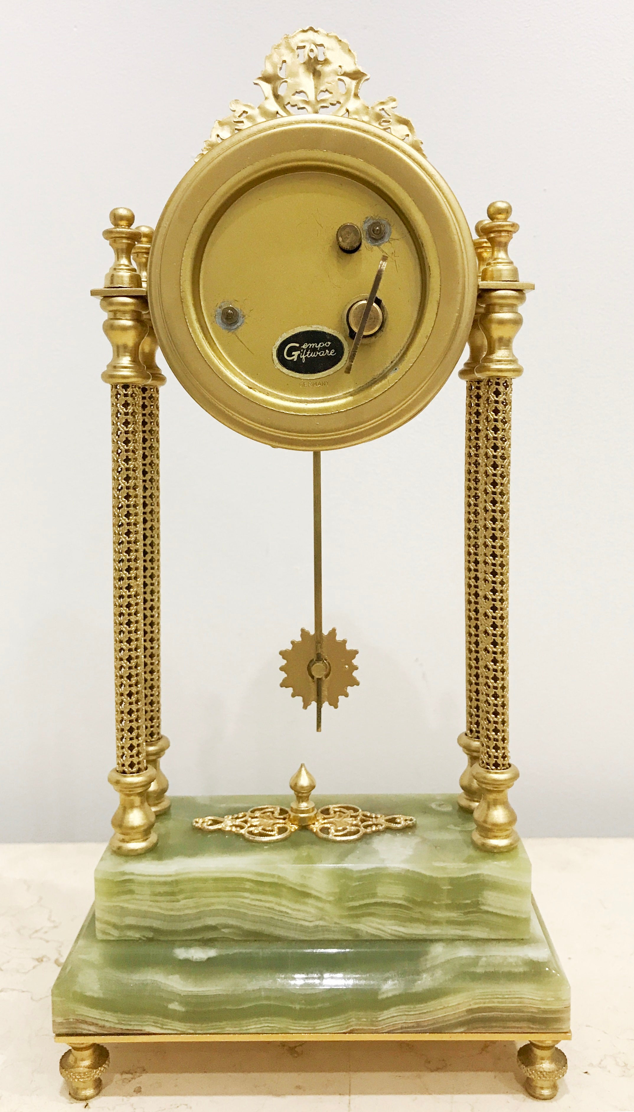 Original Ornate German Mantel Clock | eXibit collection