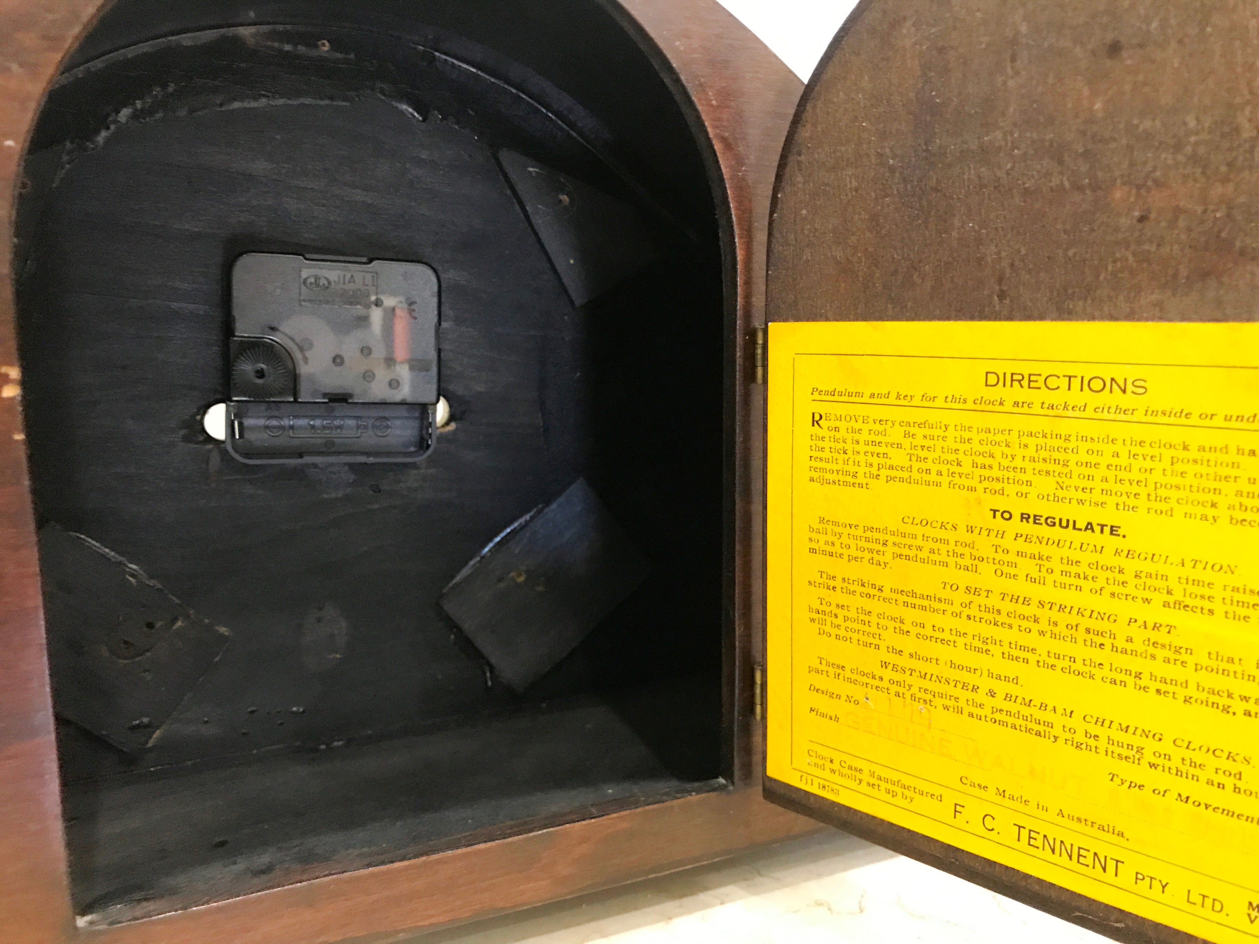 Original Vintage Battery Clock | eXibit collection