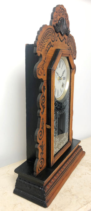 Antique Original Ansonia Cottage Mantel Clock | eXibit collection