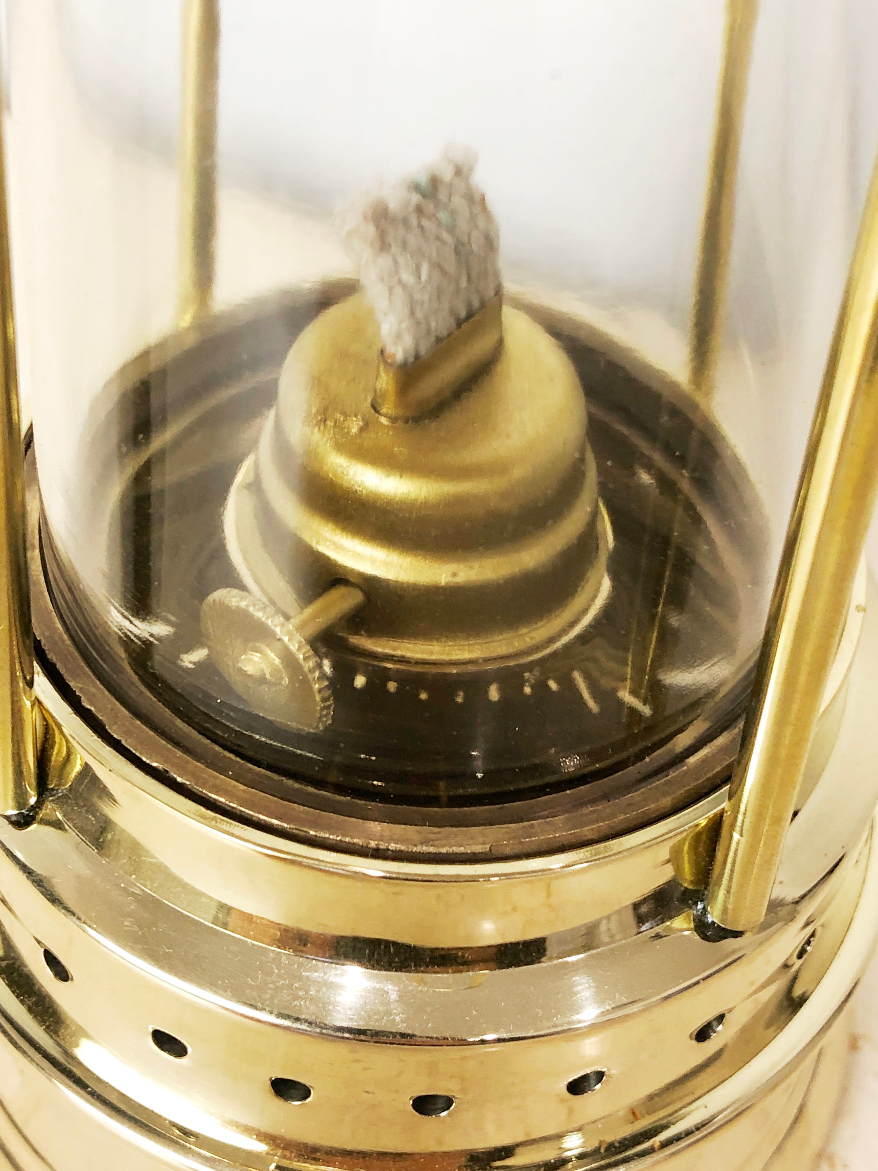 Vintage Brass Lantern Miners Lamp | eXibit collection