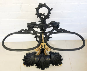 Antique Victorian Coalbrookdale CAST IRON Umbrella Stand | eXibit collection