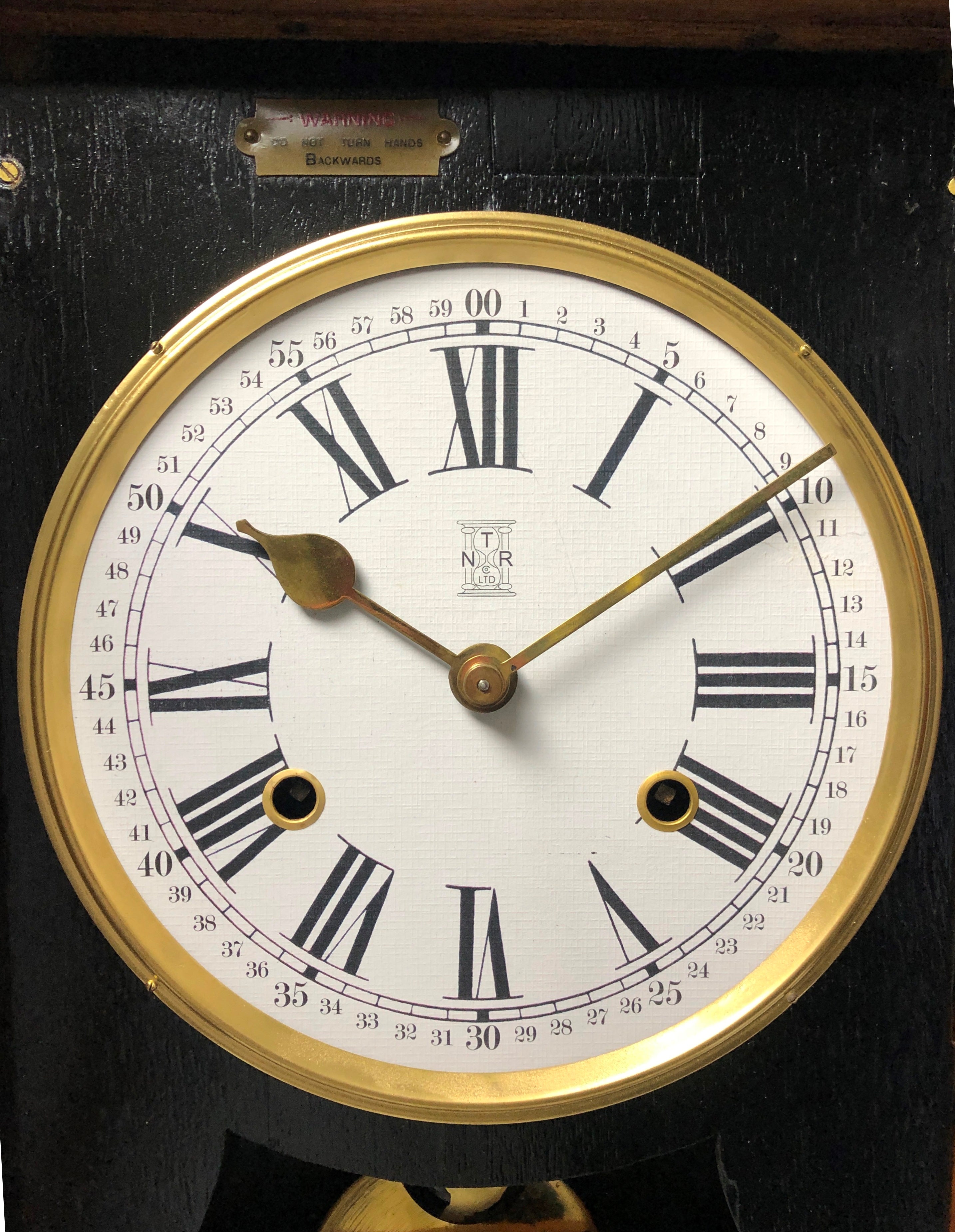 Antique Industrial Timestamp Recorder Mantel Clock | eXibit collection