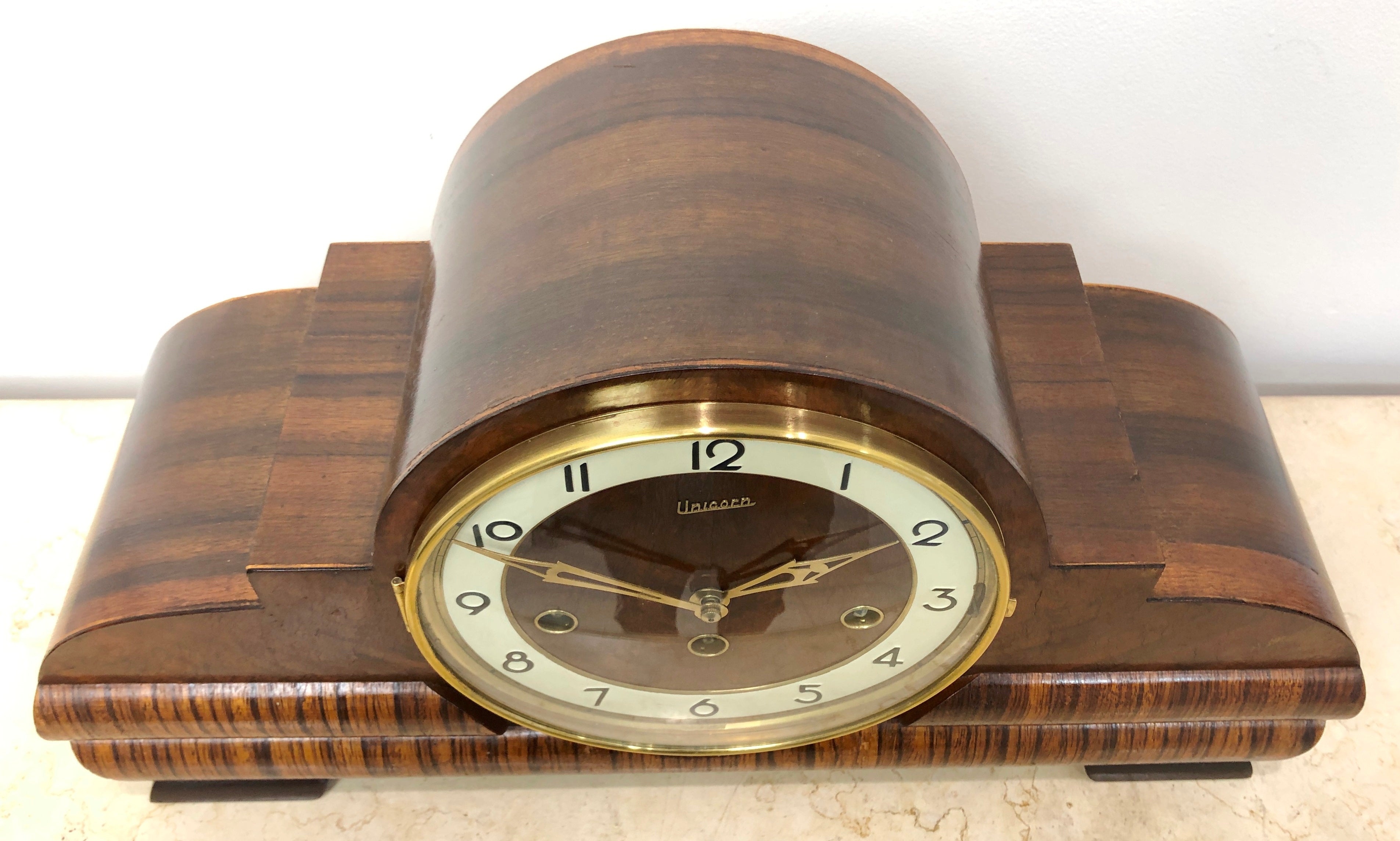 Vintage UNICORN Westminster Mantel Clock | eXibit collection