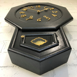 Antique NEW HAVEN Octagon Wall Clock | eXibit collection