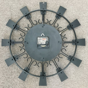 Vintage Starburst SMITHS Battery Wall Clock | eXibit collection