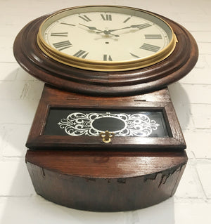 Antique Battery Wall Clock | eXibit collection