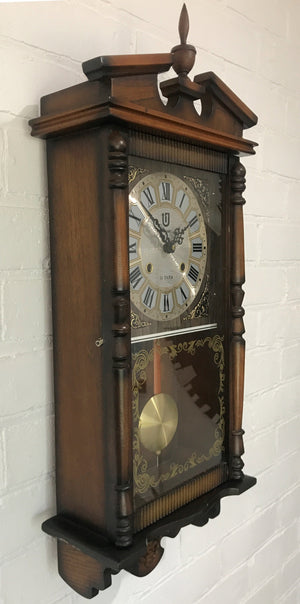 Vintage Unique Chime 31 Day Wall Clock | eXibit collection