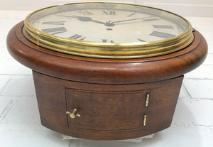 Antique Fusee Station Round Wall Clock | eXibit collection