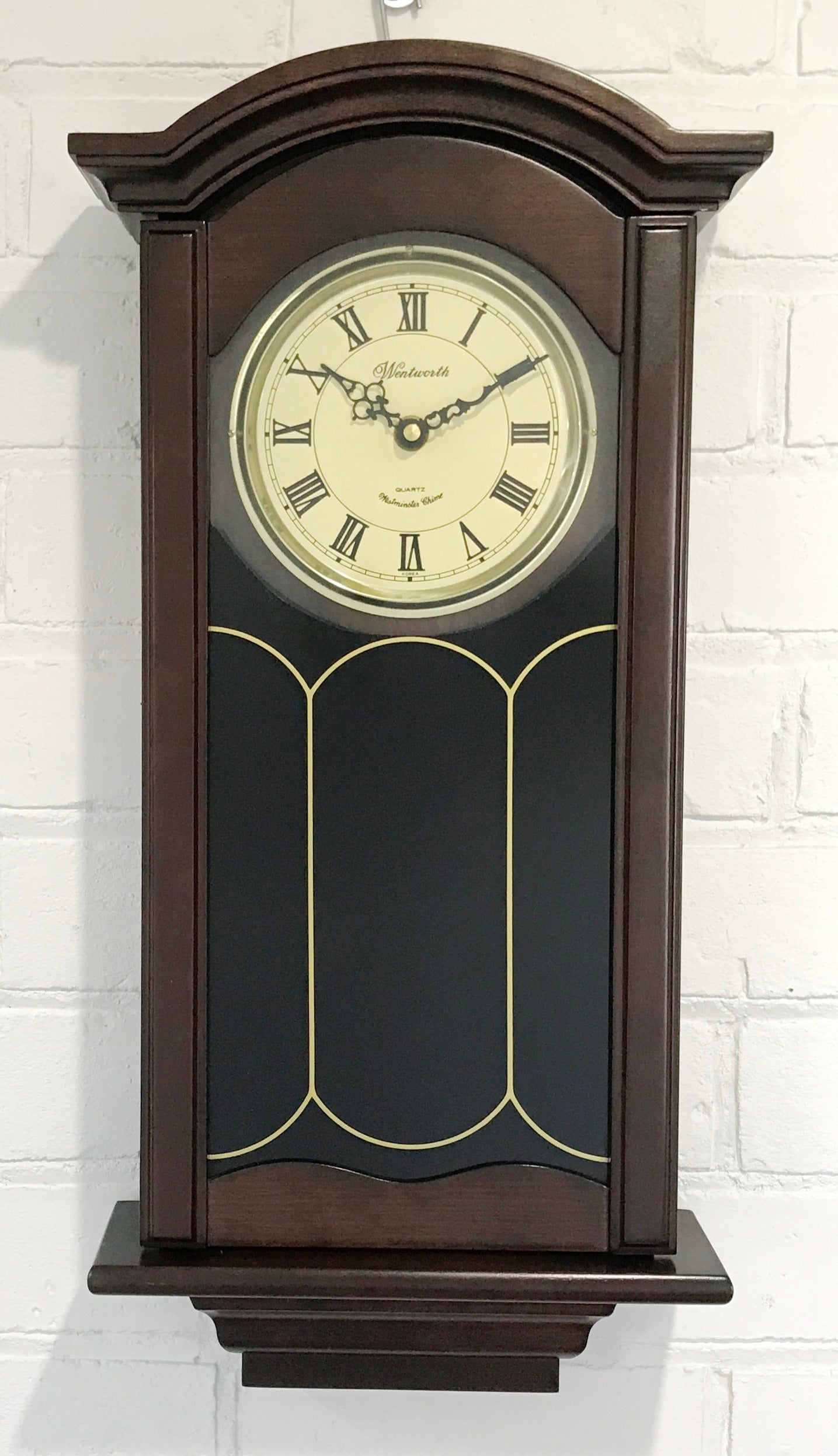 Vintage Musical Westminster Chime Battery Wall Clock | eXibit collection