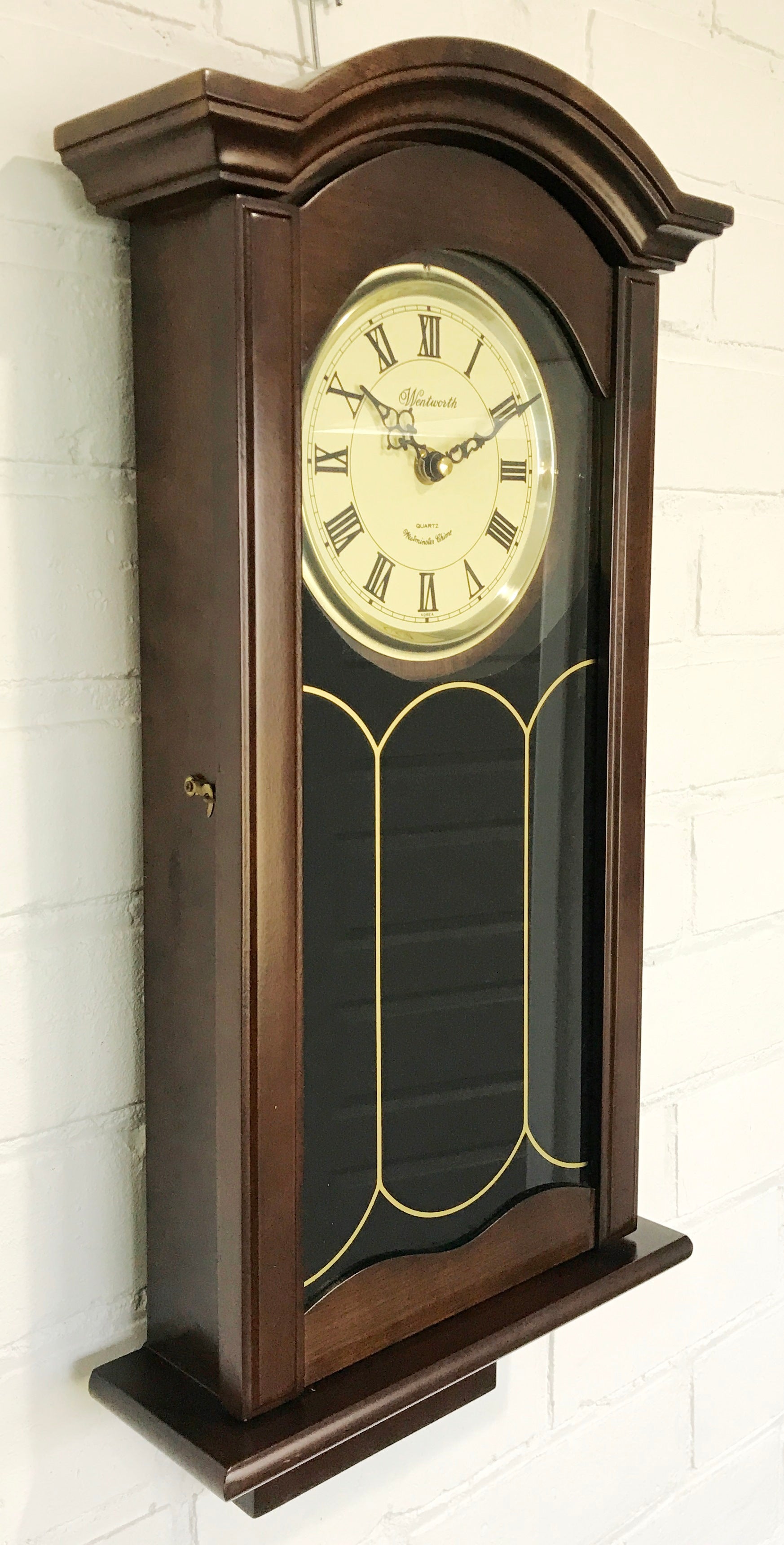 Vintage Musical Westminster Chime Battery Wall Clock | eXibit collection