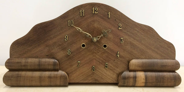 Vintage Original Battery Mantel Clock | eXibit collection