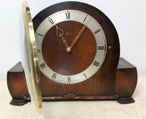 Vintage SMITH SECTRIC Electric WESTMINSTER Chime Mantel Clock  | eXibit collection
