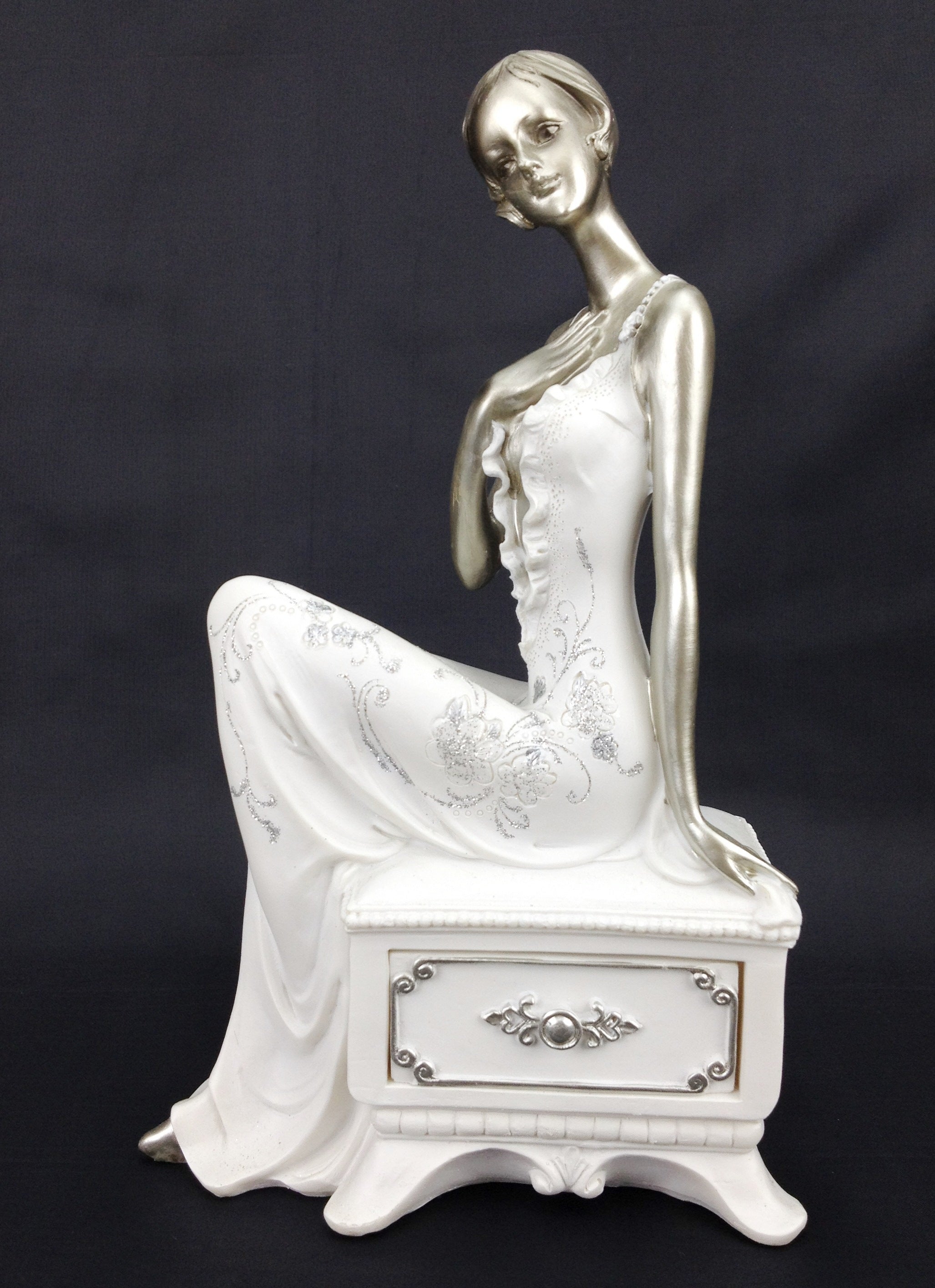 Lady Sculpture Jewellery Storage box / Trinket Draw | eXibit collection