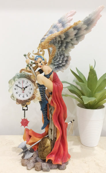 Fantasy Lady Quartz Battery Mantel Clock | eXibit collection