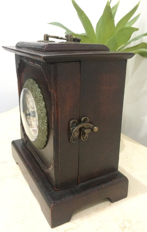 Wooden Clock #1429 {battery}