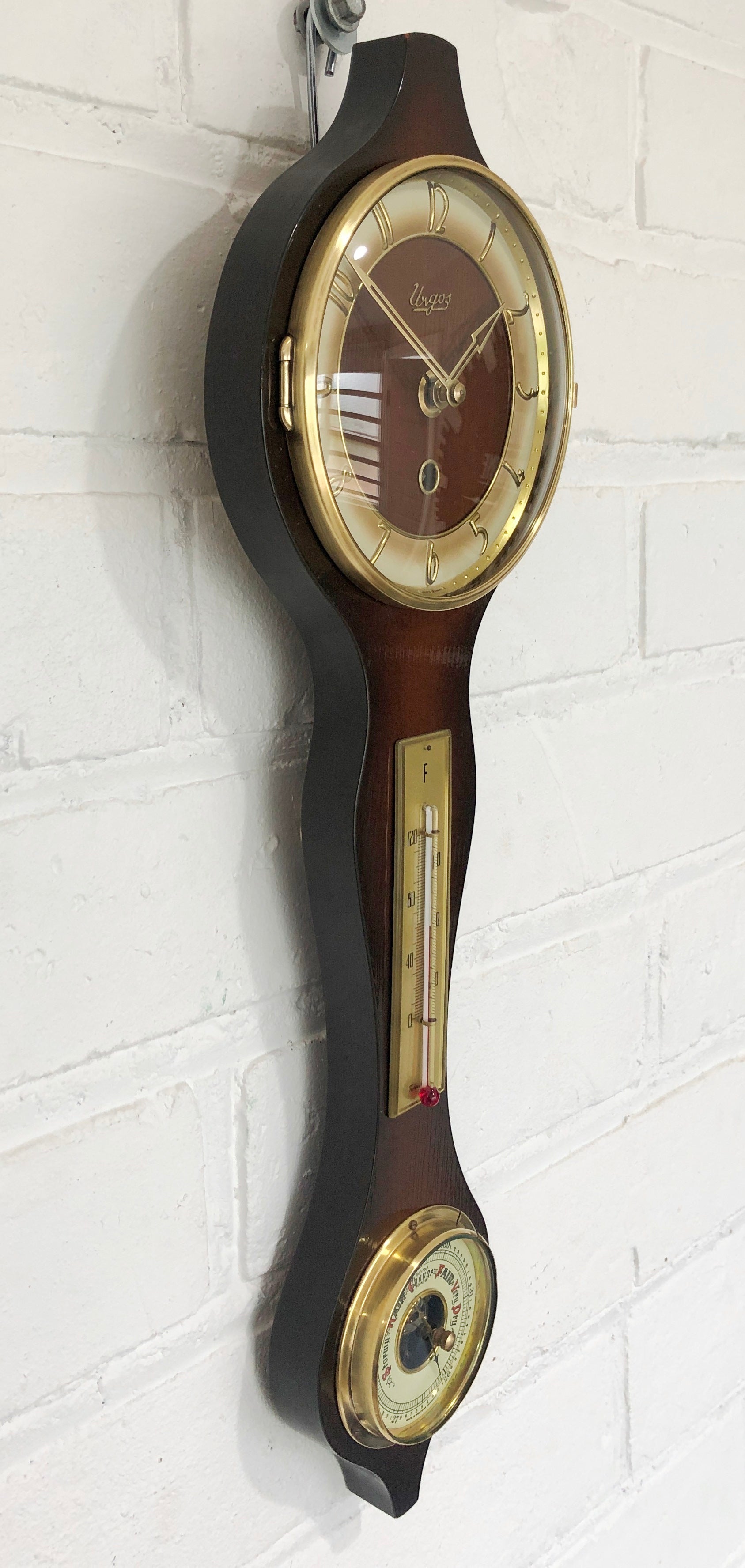 Vintage URGOS Wall Clock & Barometer | eXibit collection