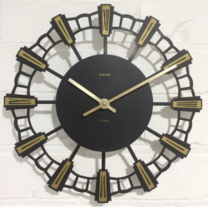 Vintage Battery Wall Clock | eXibit collection
