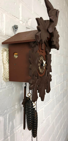 Vintage Original Black Forest Bird Chime Cuckoo Clock | eXibit collection