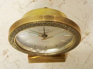 Vintage EUROPA German Alarm Bedside Desk Clock | eXibit collection
