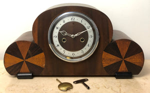 Vintage Chime Art Deco ENFIELD Mantel Clock | eXibit collection