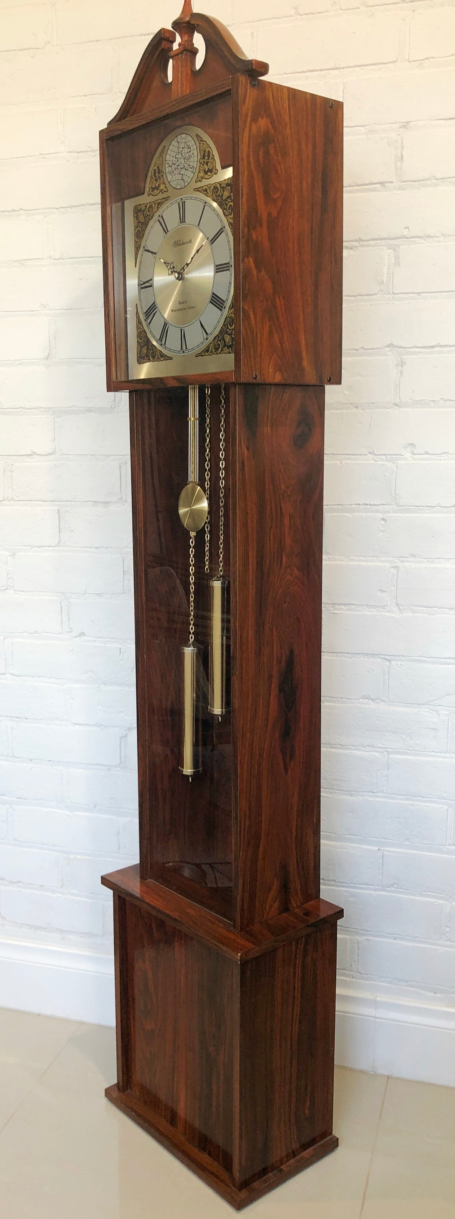 Vintage Tempus Fugit Grandmother Battery Clock | eXibit collection