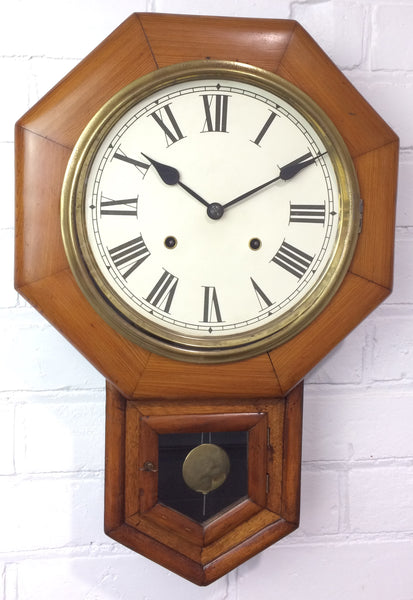 Antique Octagon Ansonia Wall Clock | eXibit collection