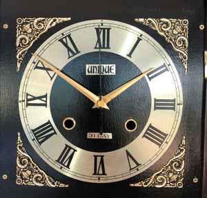 Vintage UNIQUE 31 Day Battery Wall Clock | eXibit collection