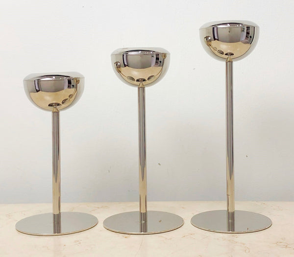 Silver Tealight Metal Candle Holders | eXibit collection