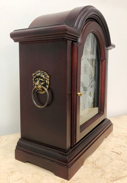 Vintage 31 Day Tempus Fugit Hammer Chime Mantel Clock | eXibit collection