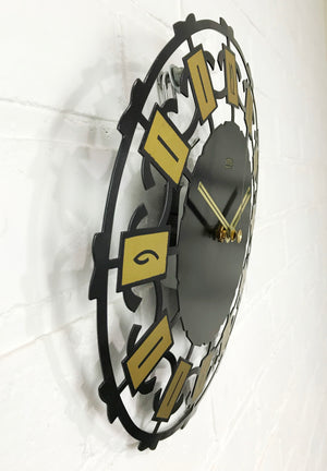 Vintage Starburst Quartz Wall Clock | eXibit collection