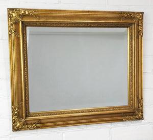Ornate Vintage Gold Mirror | eXibit collection