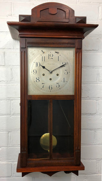 Antique ANSONIA Westminster Wall Clock eXibit collection