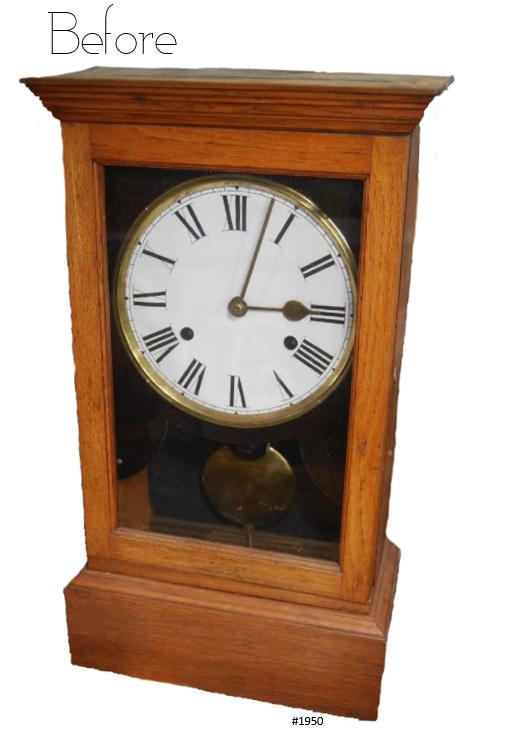 Antique Industrial Time Stamp Recorder Mantel Clock | eXibit collection