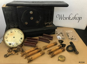 Restored Antique Gilbert Mantel Clock | eXibit collection